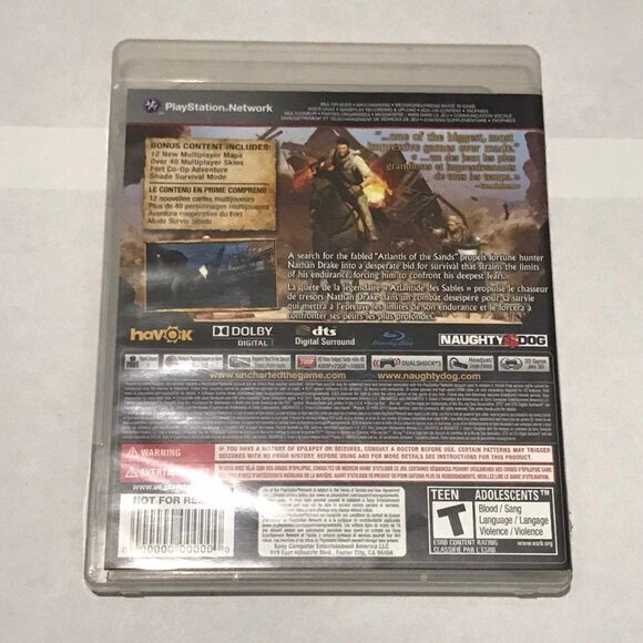 PS3 Uncharted 3: Drake’s Deception, PlayStation 3 - Picture 2 of 4